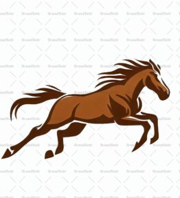 Galoppierendes Pferd